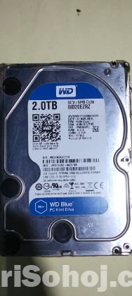 2Tb fresh hard drive....
